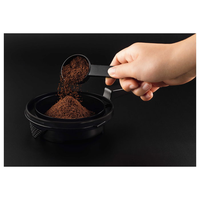 Krups Cafetera de filtro KM4689, 1.25L, 850W, Negro Krups Cafetera de filtro KM4689, 1.25L, 850W, Negro