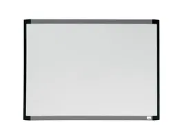 Nobo Pizarra blanca magnética marco dos tonos 585x430 mm