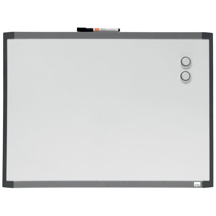 Nobo Pizarra blanca magnética marco dos tonos 585x430 mm Nobo Pizarra blanca magnética marco dos tonos 585x430 mm