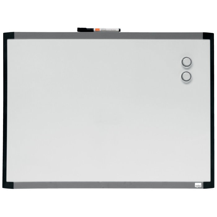 Nobo Pizarra blanca magnética marco dos tonos 585x430 mm Nobo Pizarra blanca magnética marco dos tonos 585x430 mm