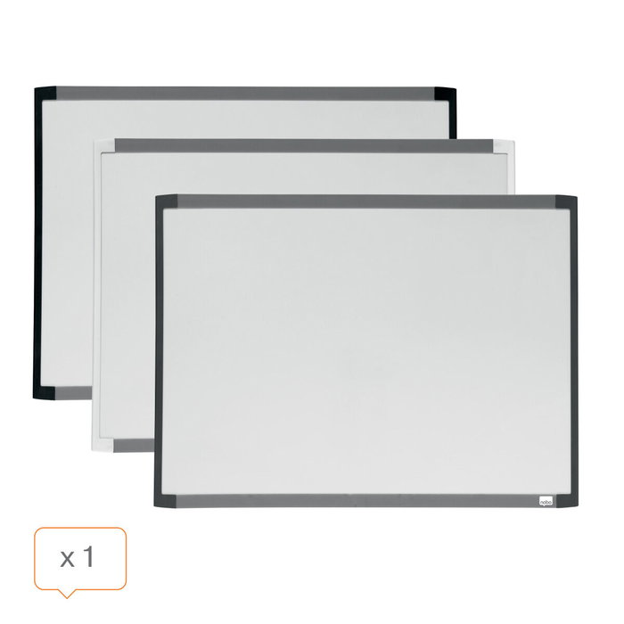 Nobo Pizarra blanca magnética marco dos tonos 585x430 mm Nobo Pizarra blanca magnética marco dos tonos 585x430 mm