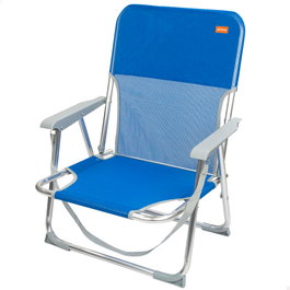 Aktive Beach Silla de playa plegable fija aluminio con asa