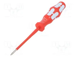 WERA Destornillador aislado Torx® TX08 punta de 80 mm