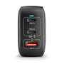 NGS Cargador de Pared GaN BUD 100W TINY Negro 100W 3 Puertos