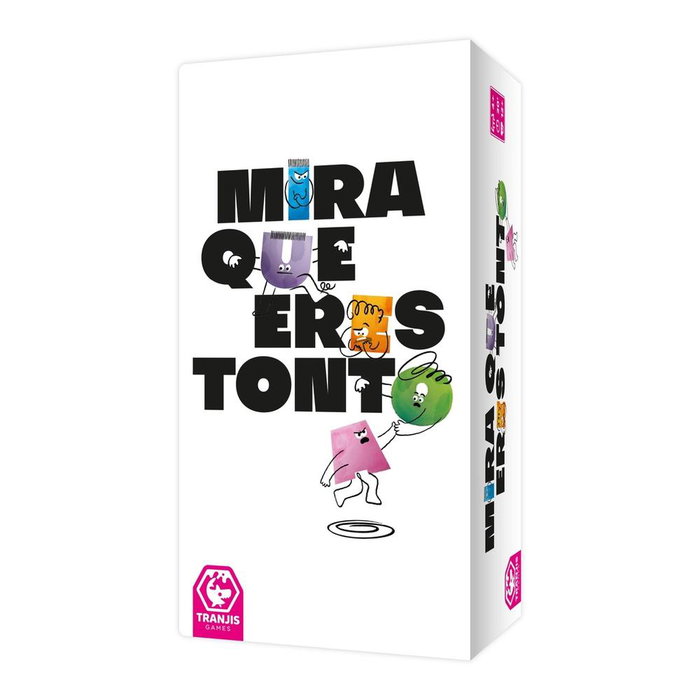 Tranjis games sl Juego de mesa Mira Que Eres Tonto Tranjis games sl Juego de mesa Mira Que Eres Tonto