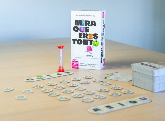 Tranjis games sl Juego de mesa Mira Que Eres Tonto Tranjis games sl Juego de mesa Mira Que Eres Tonto