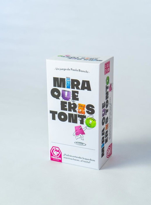 Tranjis games sl Juego de mesa Mira Que Eres Tonto Tranjis games sl Juego de mesa Mira Que Eres Tonto