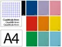 Liderpapel Libreta Smart A4 48 hojas 75g Cuadro 4mm con Margen Colores Surtidos
