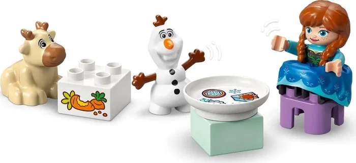 LEGO DUPLO Disney Frozen: Fiesta en el Castillo de Hielo de Anna y Elsa