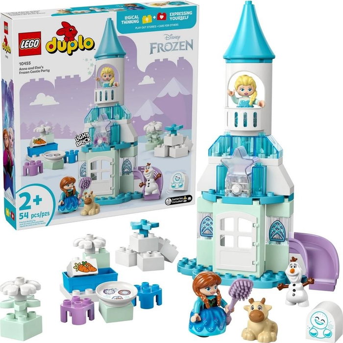 LEGO DUPLO Disney Frozen: Fiesta en el Castillo de Hielo de Anna y Elsa