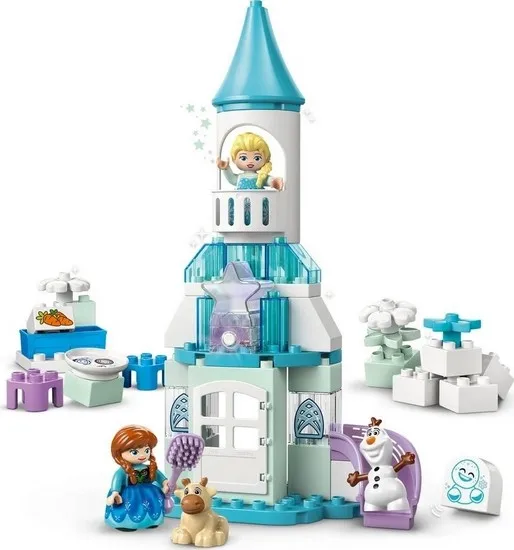 LEGO DUPLO Disney Frozen: Fiesta en el Castillo de Hielo de Anna y Elsa