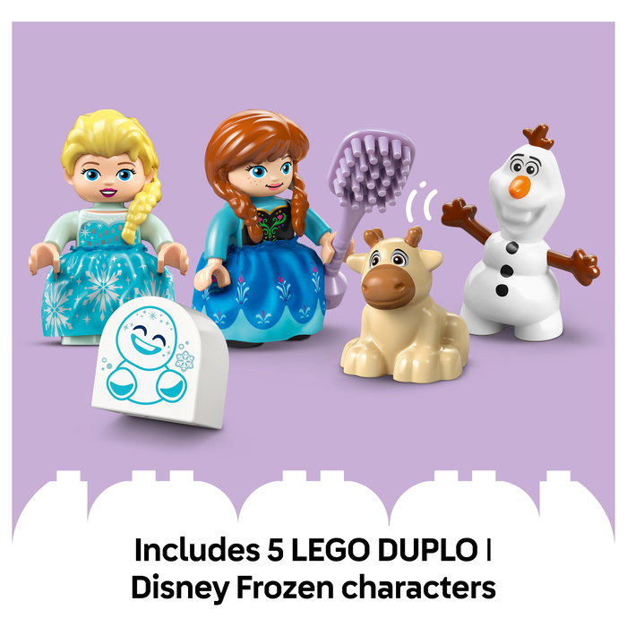 LEGO DUPLO Disney Frozen: Fiesta en el Castillo de Hielo de Anna y Elsa