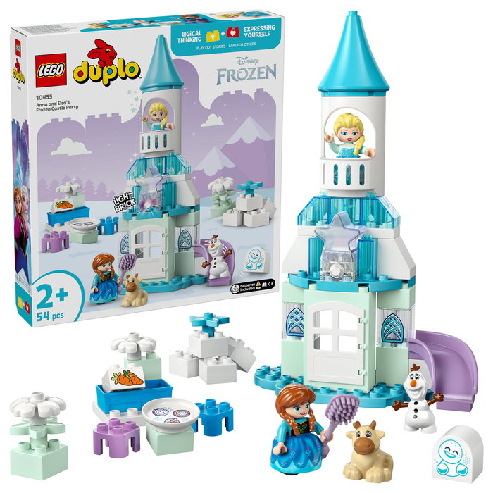 LEGO DUPLO Disney Frozen: Fiesta en el Castillo de Hielo de Anna y Elsa