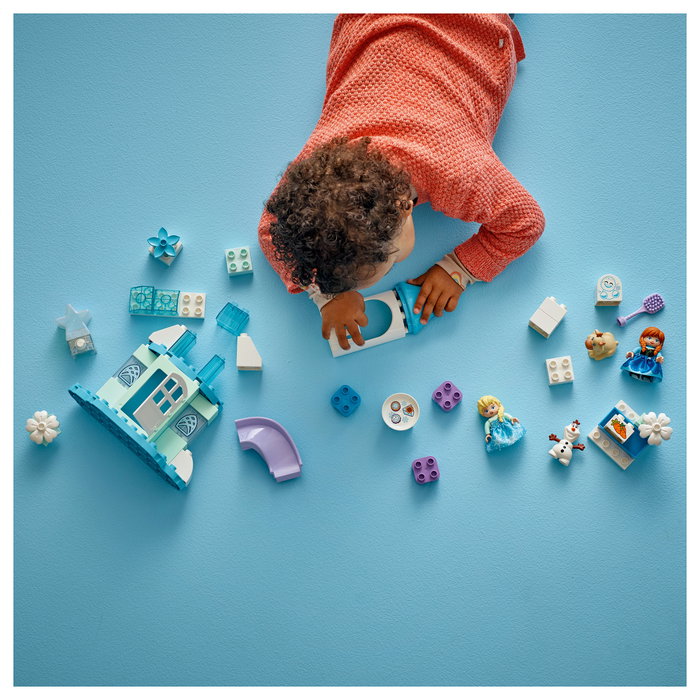 LEGO DUPLO Disney Frozen: Fiesta en el Castillo de Hielo de Anna y Elsa