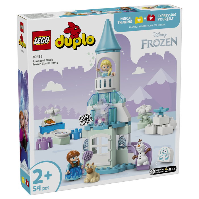 LEGO DUPLO Disney Frozen: Fiesta en el Castillo de Hielo de Anna y Elsa