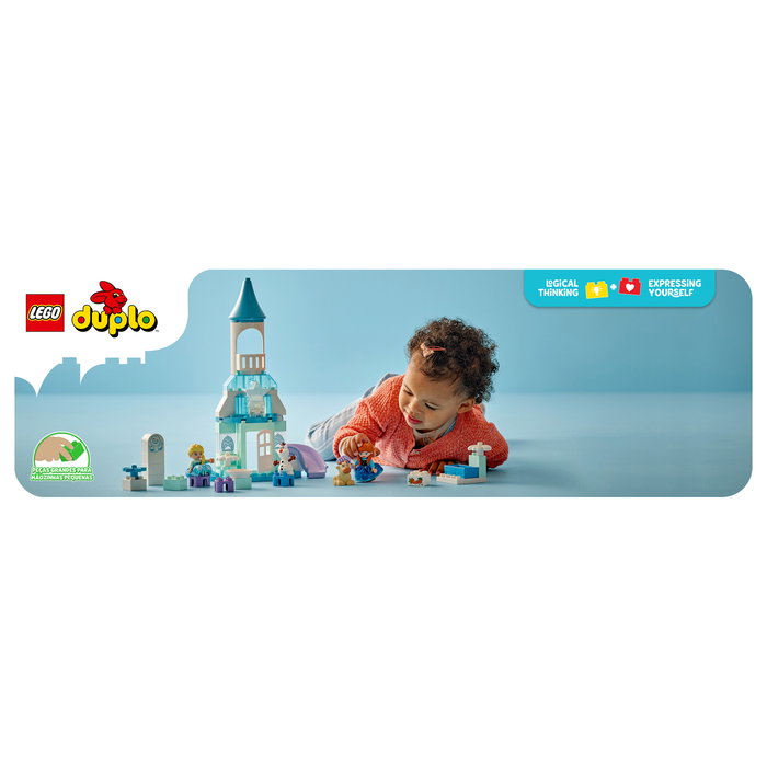 LEGO DUPLO Disney Frozen: Fiesta en el Castillo de Hielo de Anna y Elsa