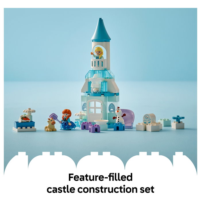 LEGO DUPLO Disney Frozen: Fiesta en el Castillo de Hielo de Anna y Elsa