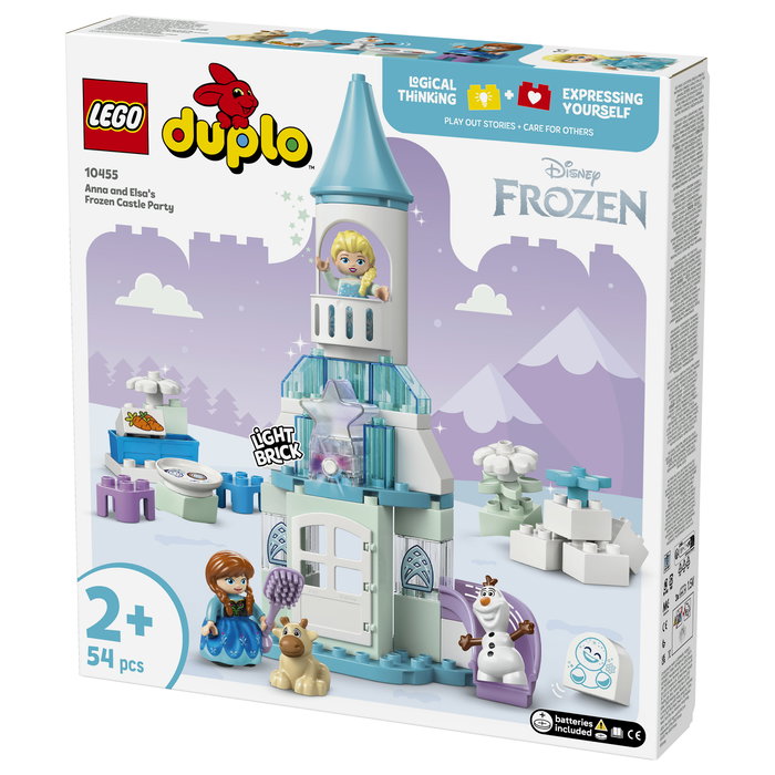 LEGO DUPLO Disney Frozen: Fiesta en el Castillo de Hielo de Anna y Elsa