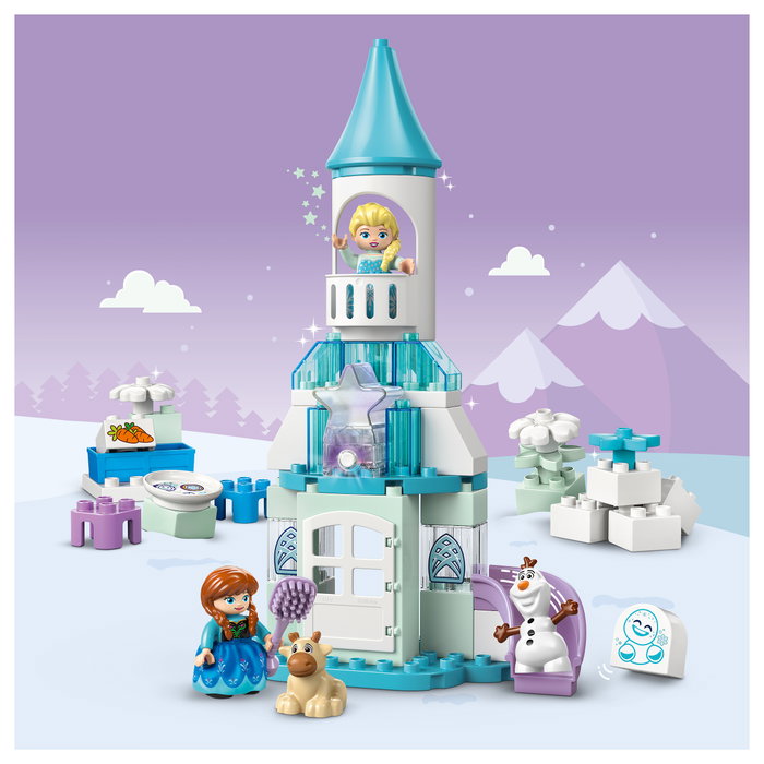 LEGO DUPLO Disney Frozen: Fiesta en el Castillo de Hielo de Anna y Elsa