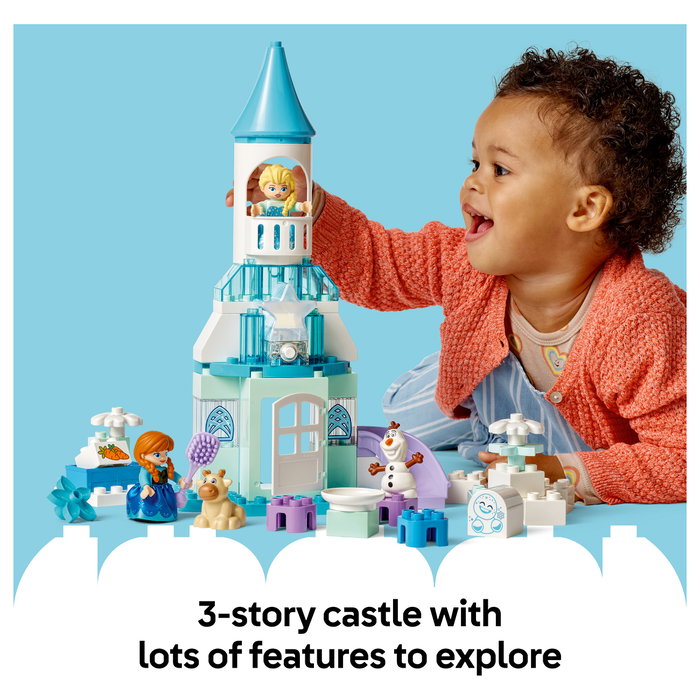 LEGO DUPLO Disney Frozen: Fiesta en el Castillo de Hielo de Anna y Elsa
