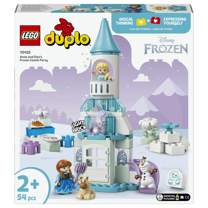 LEGO DUPLO Disney Frozen: Fiesta en el Castillo de Hielo de Anna y Elsa