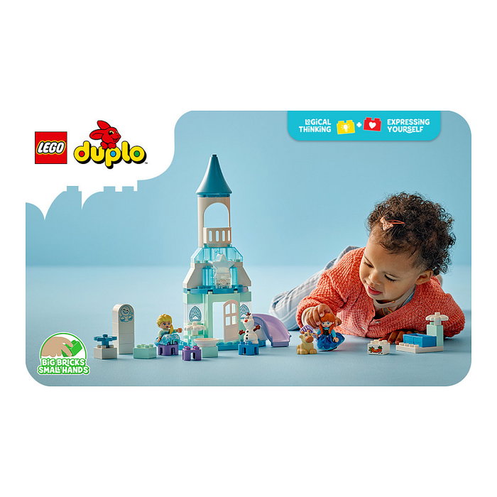 LEGO DUPLO Disney Frozen: Fiesta en el Castillo de Hielo de Anna y Elsa