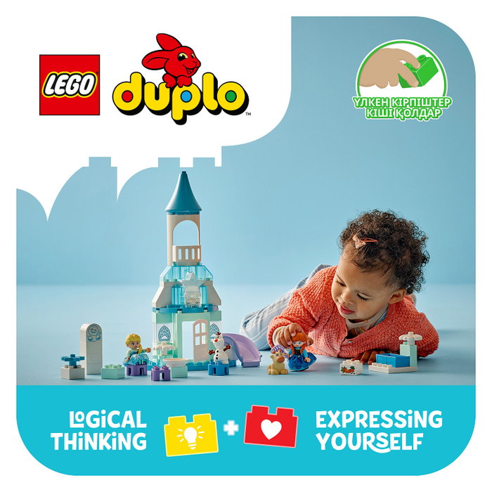 LEGO DUPLO Disney Frozen: Fiesta en el Castillo de Hielo de Anna y Elsa