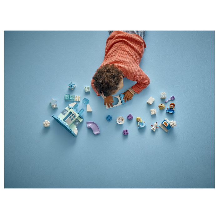 LEGO DUPLO Disney Frozen: Fiesta en el Castillo de Hielo de Anna y Elsa