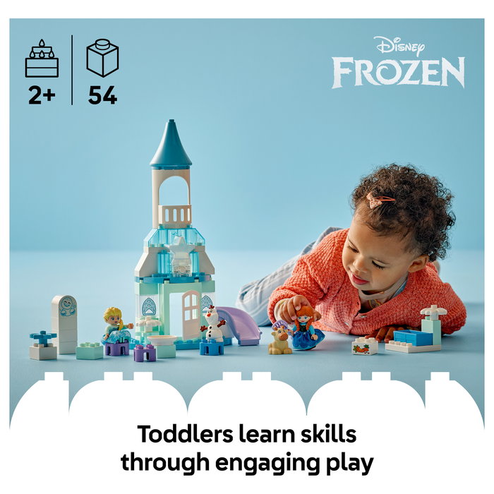 LEGO DUPLO Disney Frozen: Fiesta en el Castillo de Hielo de Anna y Elsa