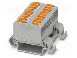 PHOENIX CONTACT PTVFIX 18X2,5-NS35A GY Conector de carril Push-in