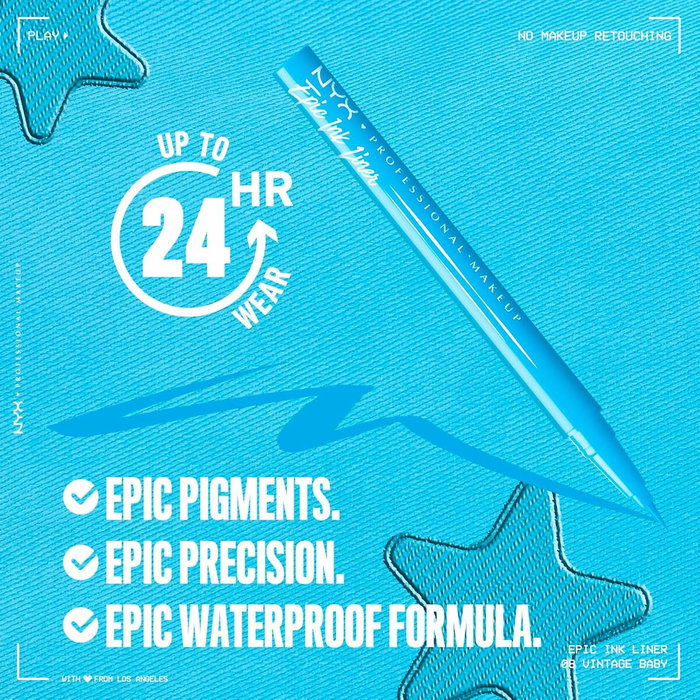 Nyx Professional Make Up EPIC INK LINER #8-Vintage Baby Nyx Professional Make Up EPIC INK LINER #8-Vintage Baby