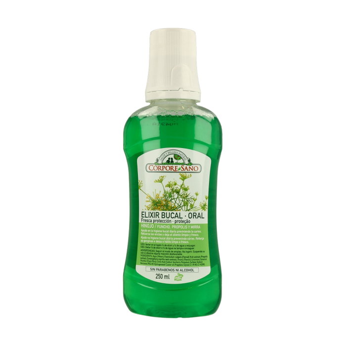 Corpore Sano Elixir Bucal Mirra, Própolis e Hinojo 250 ml Corpore Sano Elixir Bucal Mirra, Própolis e Hinojo 250 ml