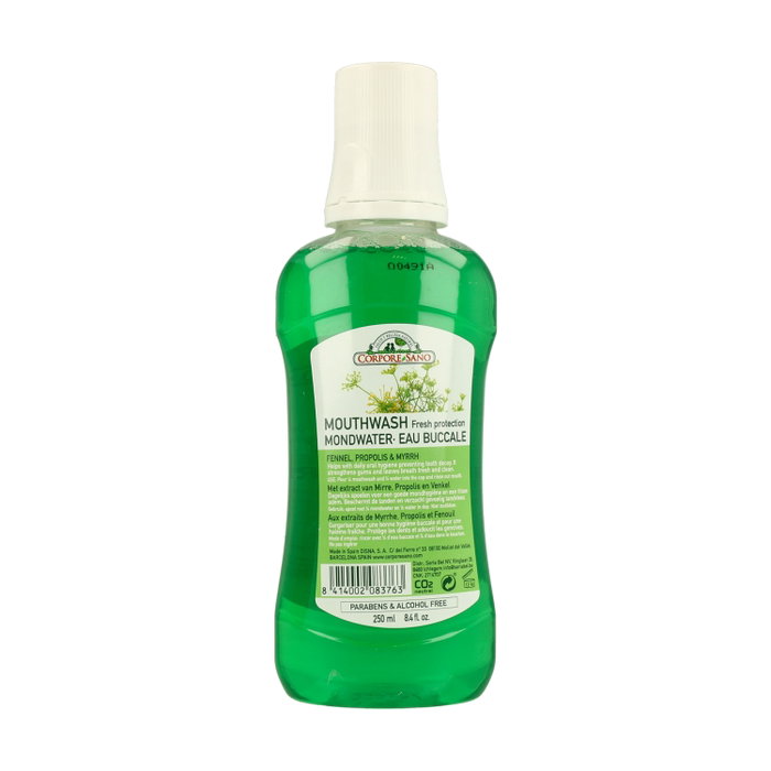 Corpore Sano Elixir Bucal Mirra, Própolis e Hinojo 250 ml Corpore Sano Elixir Bucal Mirra, Própolis e Hinojo 250 ml