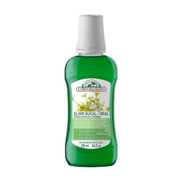 Corpore Sano Elixir Bucal Mirra, Própolis e Hinojo 250 ml Corpore Sano Elixir Bucal Mirra, Própolis e Hinojo 250 ml