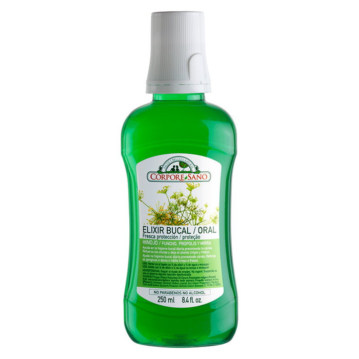 Corpore Sano Elixir Bucal Mirra, Própolis e Hinojo 250ml