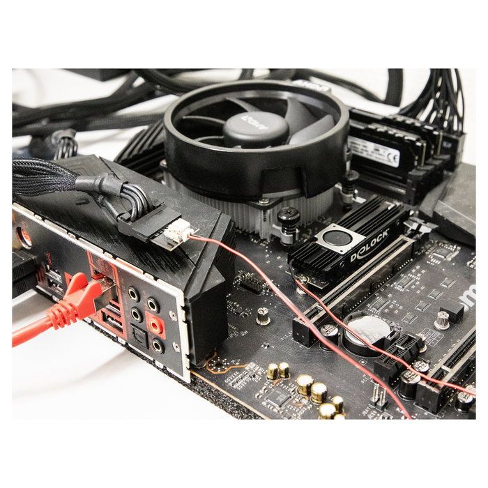 DeLOCK Disipador de calor con ventilador para M.2 SSD 2280 negro DeLOCK Disipador de calor con ventilador para M.2 SSD 2280 negro