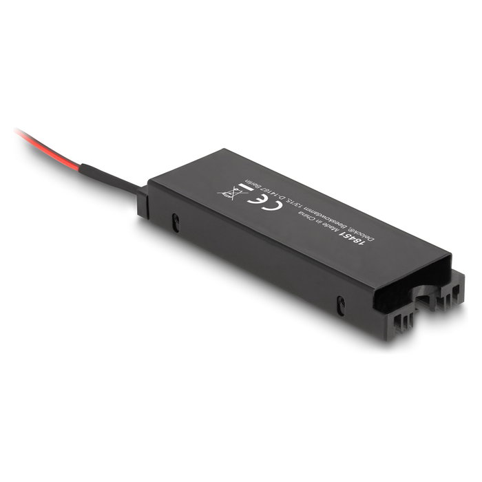 DeLOCK Disipador de calor con ventilador para M.2 SSD 2280 negro DeLOCK Disipador de calor con ventilador para M.2 SSD 2280 negro