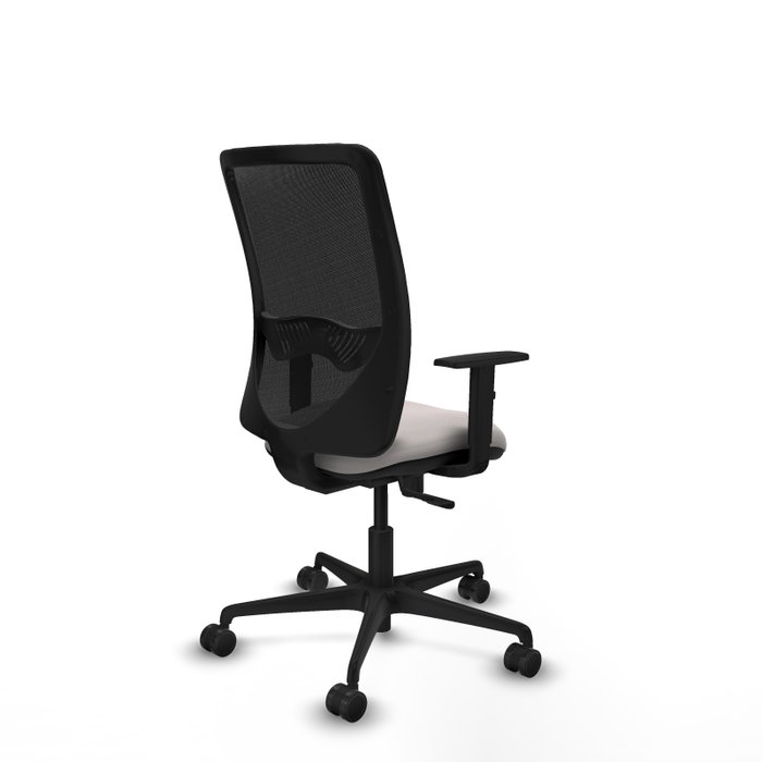 PIQUERAS Y CRESPO Silla de oficina Zulema con mecanismo Sincro, Blanco y Negro PIQUERAS Y CRESPO Silla de oficina Zulema con mecanismo Sincro, Blanco y Negro