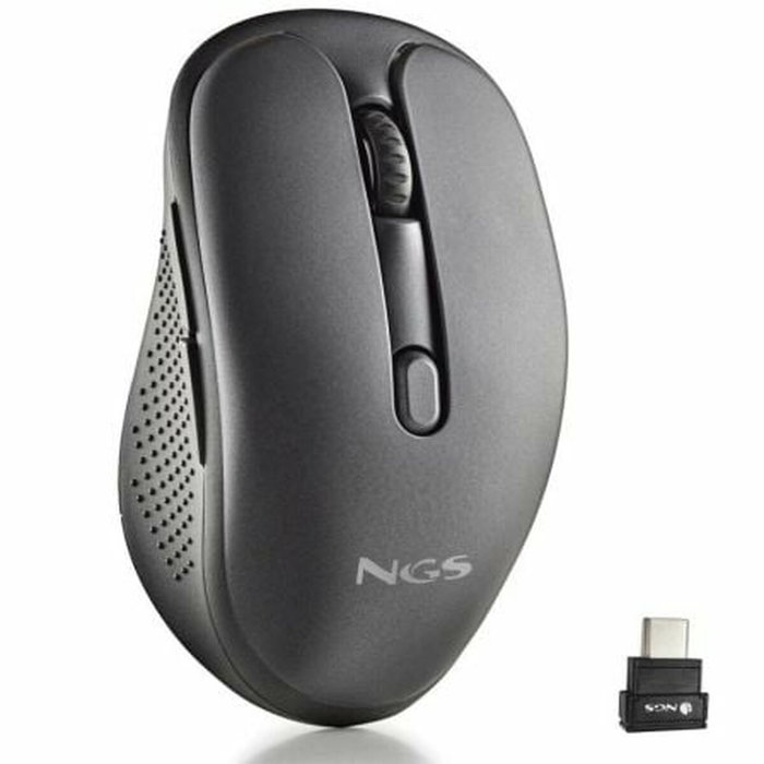 NGS EVO JOT Ratón Inalámbrico Silencioso Negro