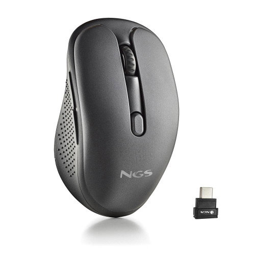 NGS Evo Jot Ratón Inalámbrico Multidispositivo Negro