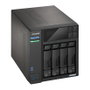 Asustor LOCKERSTOR 4 Gen2 NAS AS6704T 4-Bay, Escritorio, Intel Celeron N5105, 4 GB DDR4, 4 Ranuras M.2, RAID 0/1/5/6/10/JBOD, 2x2.5GbE, HDMI 2.0b