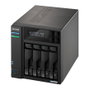 Asustor LOCKERSTOR 4 Gen2 NAS AS6704T 4-Bay, Escritorio, Intel Celeron N5105, 4 GB DDR4, 4 Ranuras M.2, RAID 0/1/5/6/10/JBOD, 2x2.5GbE, HDMI 2.0b