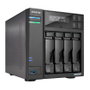 Asustor LOCKERSTOR 4 Gen2 NAS AS6704T 4-Bay, Escritorio, Intel Celeron N5105, 4 GB DDR4, 4 Ranuras M.2, RAID 0/1/5/6/10/JBOD, 2x2.5GbE, HDMI 2.0b