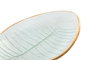 DKD Home Decor Centro de Mesa de Cristal Pez Transparente y Dorado