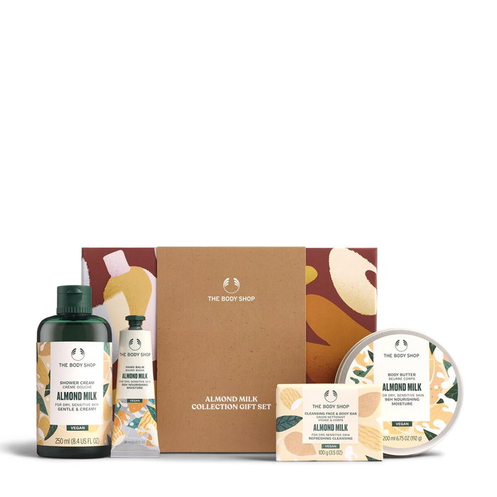 The Body Shop Medium Almond Milk Estuche de 4 piezas