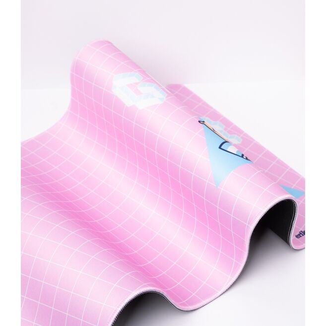 ERIK Alfombrilla Gaming Pusheen Tapete 80x35cm para Teclado y Ratón, Superficie Textil Impermeable, Base Antideslizante