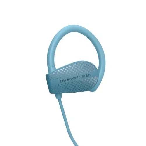 Energy Sistem Auriculares Sport 1+ Ocean Bluetooth 5.1 - Azul - Resistente al sudor - Gancho Oreja - Micrófono Integrado - USB-C