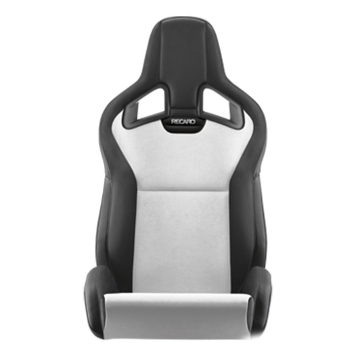 Recaro Asiento Deportivo Cross Sportster CS con Calefacción - Piel Sintética Dinamica Rojo y Negro - Lado Copiloto - Modelo RC414102585