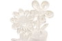 DKD Home Decor Decoracion Luminosa Basicos Flor Transparente 4 x 11 x 4 cm 12 Unidades