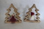DKD Home Decor Figura MDF y Poliéster Hada y Árbol Surtido de 2